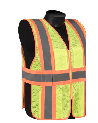 HIVIZGARD Class 2 Safety Vest with Expendable Side Panels