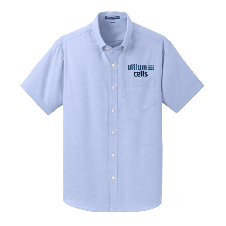 Load image into Gallery viewer, Port Authority Short Sleeve SuperPro Oxford Shirt
