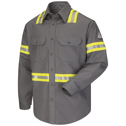 Midweight FR Enhanced Visibilty Uniform Shirt