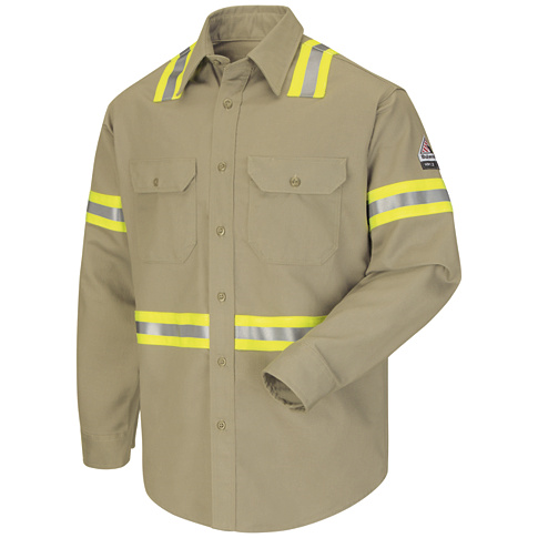 Midweight FR Enhanced Visibilty Uniform Shirt