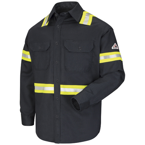 Midweight FR Enhanced Visibilty Uniform Shirt