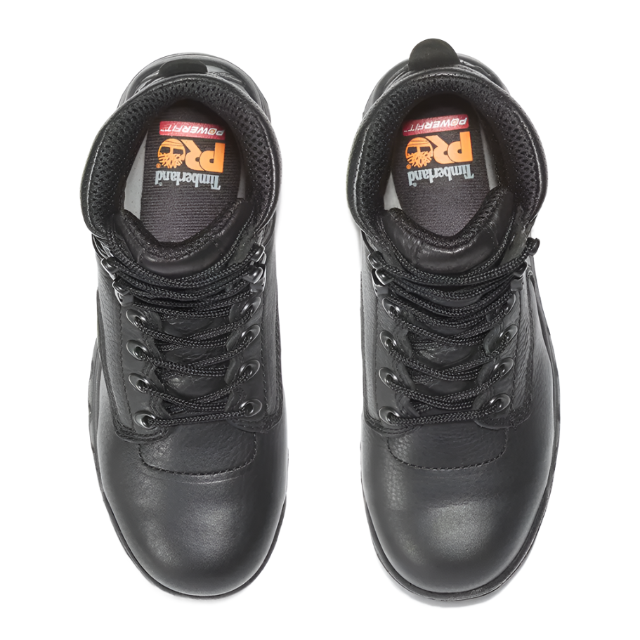 [DISC] Women's 6" Titan Electrical Hazard Slip Resistant Alloy Toe Black