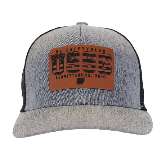 USSG Leather Patch Hat
